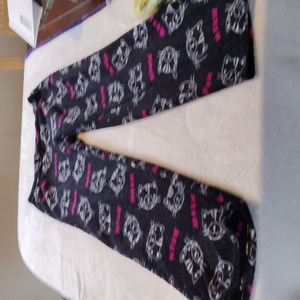 Women's jammies flannel bottoms size small